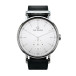 Klocka Ryolit 36 White Deluxe - Black Leather