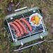 To go BBQ kolgrill Army Rostfritt stål