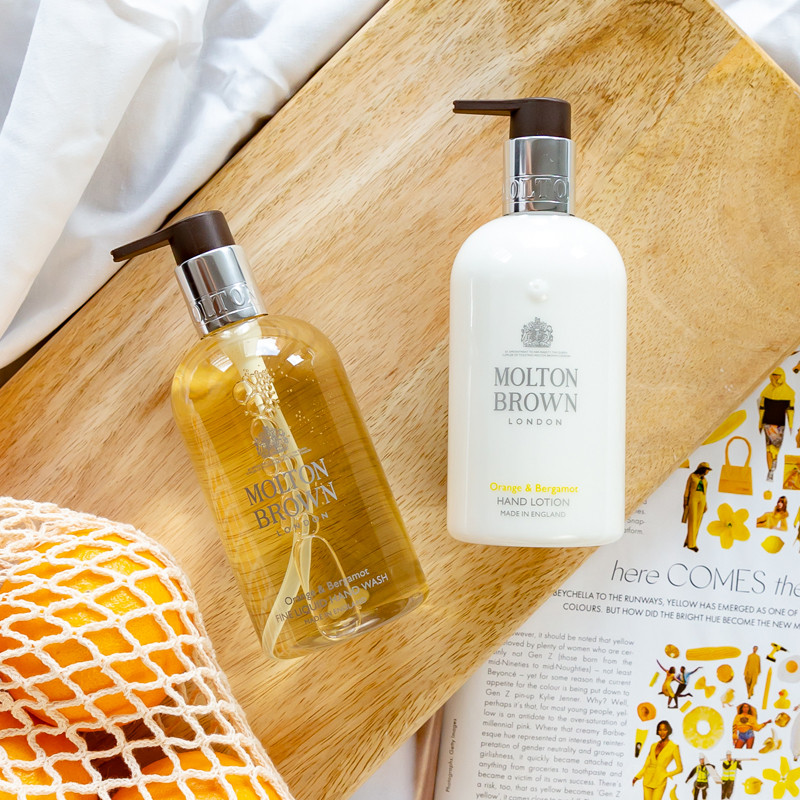 Hand Wash, Orange & Bergamot Fine Liquid, 300ml
