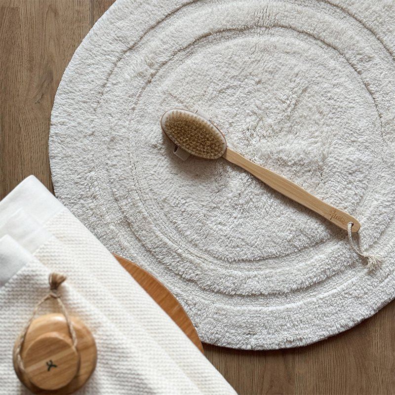 Badrumsmatta Turin rund