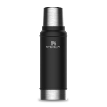 Classic Vacuum Bottle, 0,75 L, matt svart