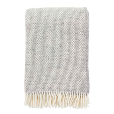 Ullpläd Preppy Grå