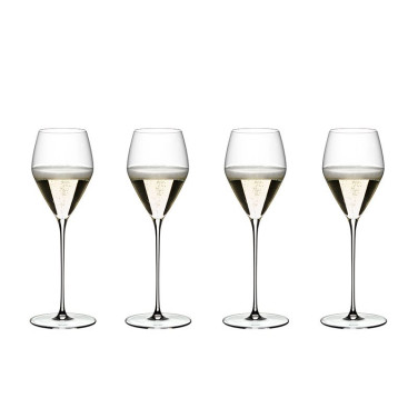 Champagneglas Veloce 4-pack